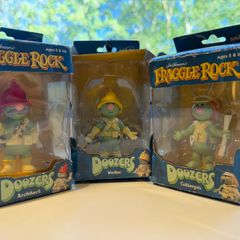 Fraggle Doozers Dolls X 3