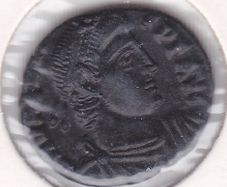 Choice Valens Roman Bronze EF Ae3 Coin (364 to 378AD) 18mm. Reverse is Victory advancing.