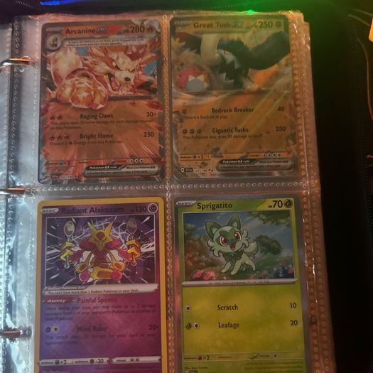 Pokemon card collection (binder included)