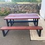 Steel picnic bench Image 2
