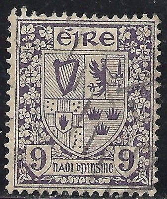 1922 Irish Stamp - Coat of Arms - 4 Provinces