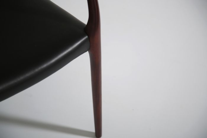 Vintage Danish Mahogany Carver Armchair Model 62 by Niels Otto Moller, 1960s