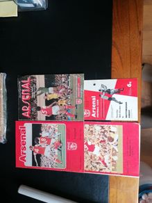 Arsenal match programmes