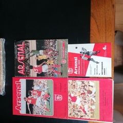 Arsenal match programmes