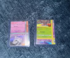 Pokemon TCG Major Miscut / Error Cards x2 - Gengar & Mimikyu