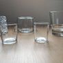 5 candle holders - glass Image 2