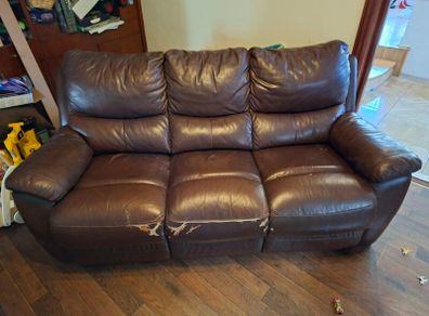 Leather Couch