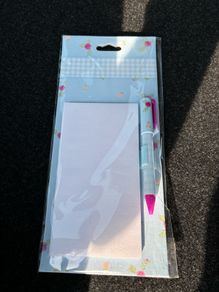 Magnetic notepad & pen