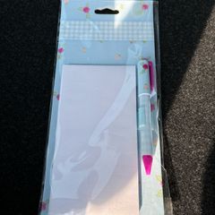 Magnetic notepad & pen