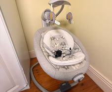 Joie Serina Swivel Baby Swing - Elephant Duo (Great Condition and Box)