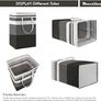NEW SALE | 80L Freestanding Laundry Basket with Extended Handle, Collapsible Waterproof Large Image 3
