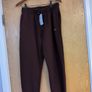 Nike Burgundy Tracksuit Bottoms.  S. M - 14.   B.N.W.T. Image 3