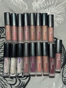 100% genuine mini huda beauty liquid matte lipsticks