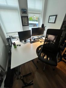 Big architect desk