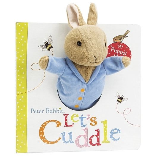 Peter Rabbit Let's Cuddle Big Puppet Play Book