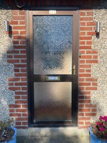 Aluminium door