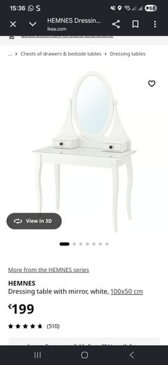 Vanity Table