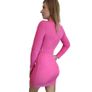 Ribbed Cut Out Midi Dress Image 3