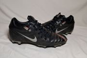 nike total 90 shift 2006 size 9.5 eu 44.5 black leather in good condition