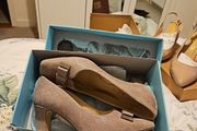 block heel ladies shoes