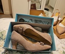 block heel ladies shoes