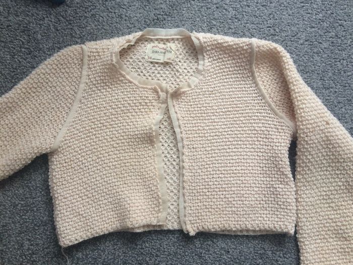 Zara Girls Cardigan Age7-8