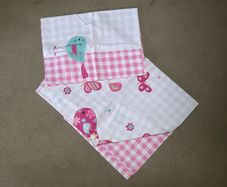 Single bed quilt cover & matching pillowcase