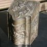 Vintage Chinese Decorative Box H-4" 3" x 3" Image 4