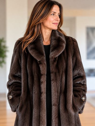 Genuine Mink Fur - Barnardo Grafton Street Dublin
