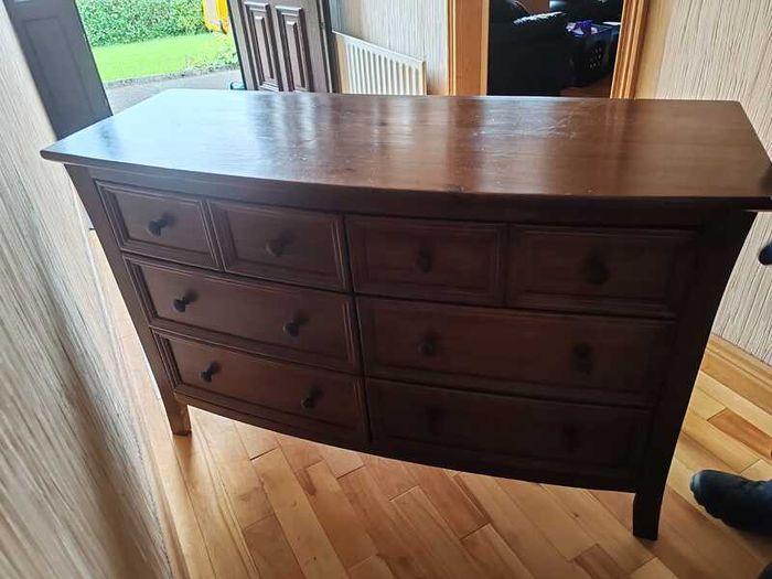 Solid wood bedroom furniture