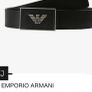 Emporio Armani genuine leather belt size 38 Image 5