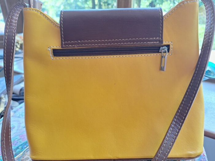 Italian leather handbag