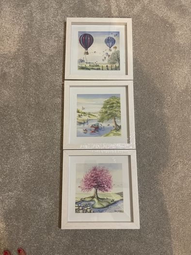 3 x pictures for baby/ kids room