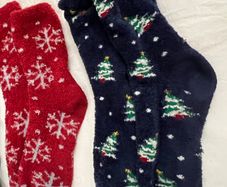 2 Pairs Christmas Socks