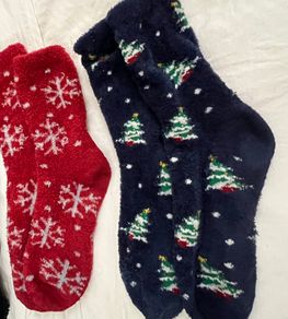 2 Pairs Christmas Socks