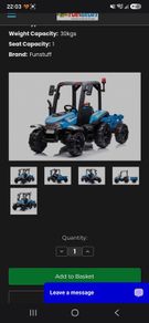Ride on Tractor/Trailer