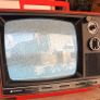 Vintage Sanyo portable TV Image 4