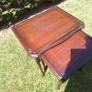 Pair of Mahogany Side Tables Image 2