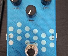 Baby Blue Overdrive Pedal