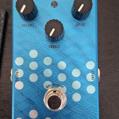 Baby Blue Overdrive Pedal