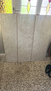 Stone tile effect Embossed Flooring - 1.9m2