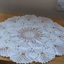 Beautiful White Vintage Doily Image 5