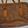 paisley leather tote bag Image 7