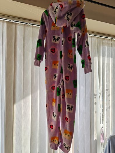 Minecraft Onesie For Girls Size 7-8