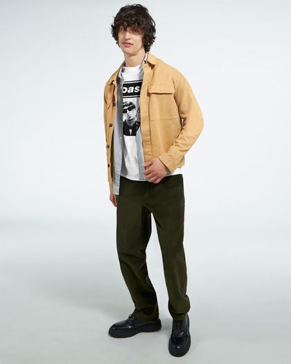 Oasis Band Photo Vintage Style Heavyweight Unisex Crewneck T-shirt