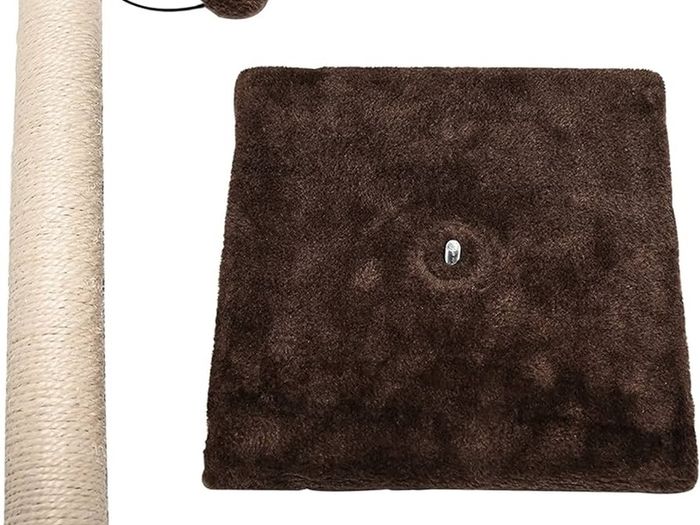 FREE EXPRESS SHIPPING Large Cat Scratching Post Cat Tree Post Tree 42cm Brown