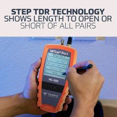 Share Tempo Communications NC-500 NETcat Pro 2 Network Cable Tester - Full Kit NC-510