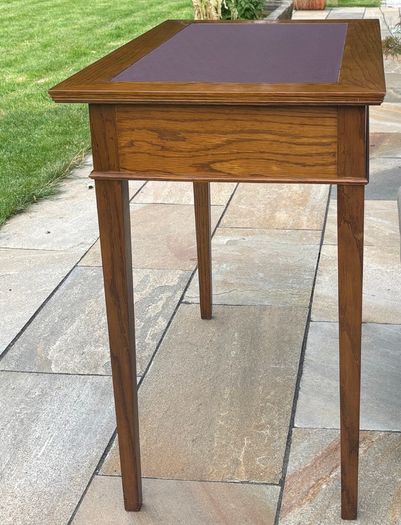 Oak work or side table