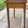 Oak work or side table Image 3