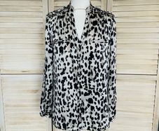 leopard print blouse
